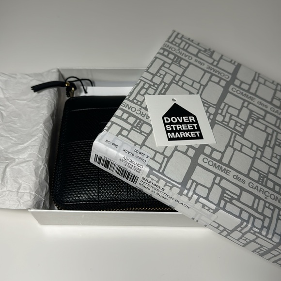 Commes de Garcçons Wallet - Style: 'Intersection' SA2100LS Black - NTW - Picture 5 of 9